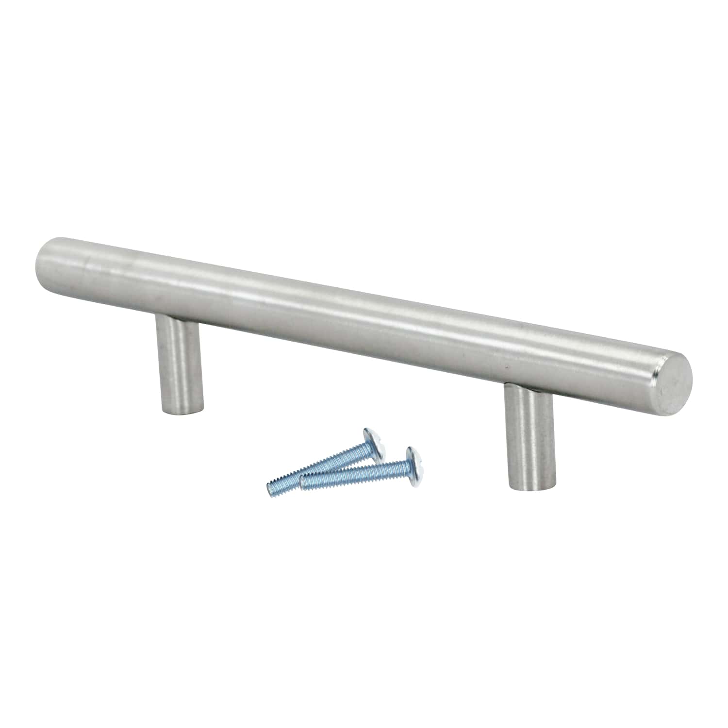 Rok Hardware Contemporary Bar Euro Style Pull / Handle Stainless Steel 4-1/8 Questions & Answers